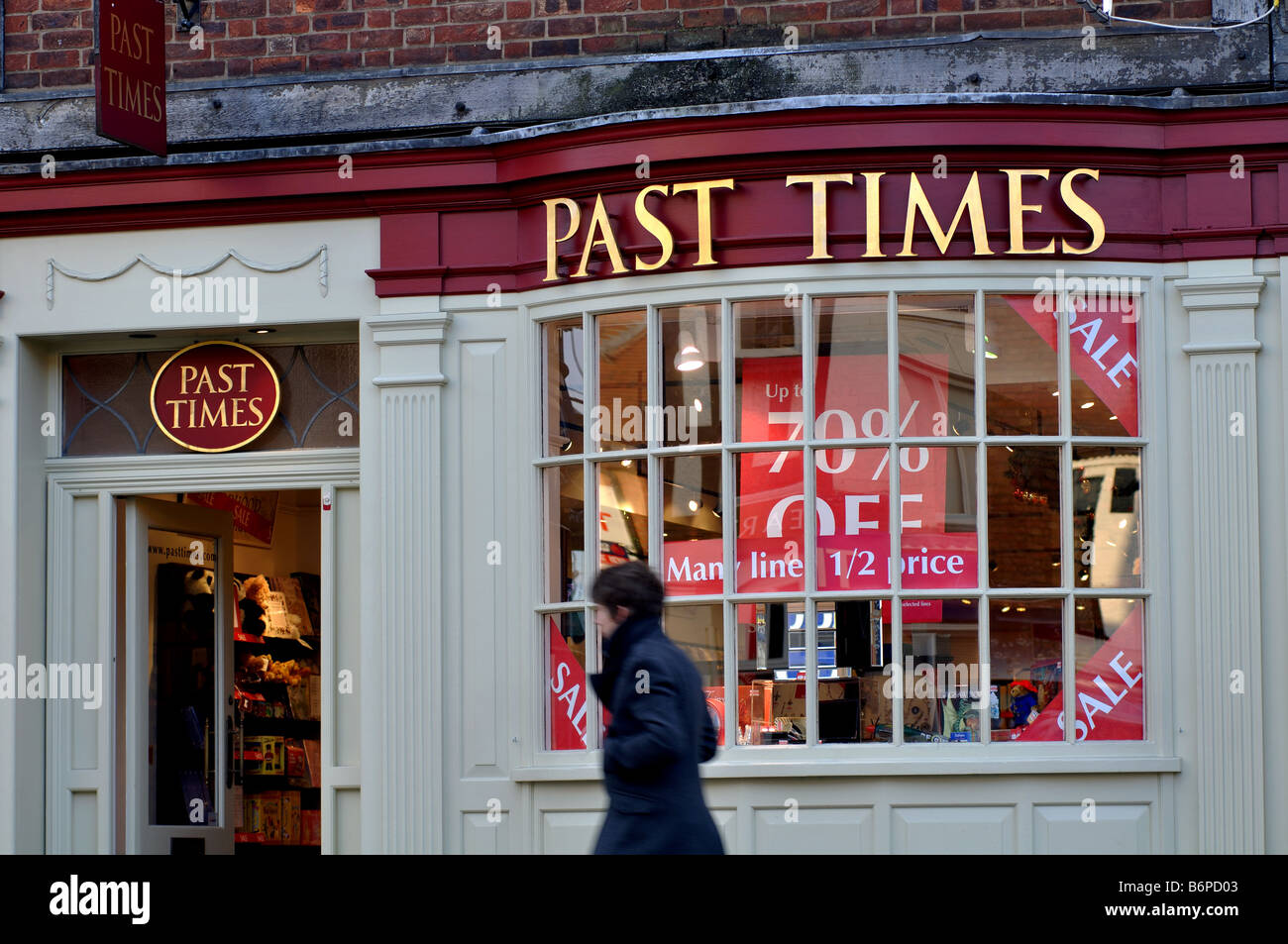Tempi passati shop, Stratford-upon-Avon, England, Regno Unito Foto Stock
