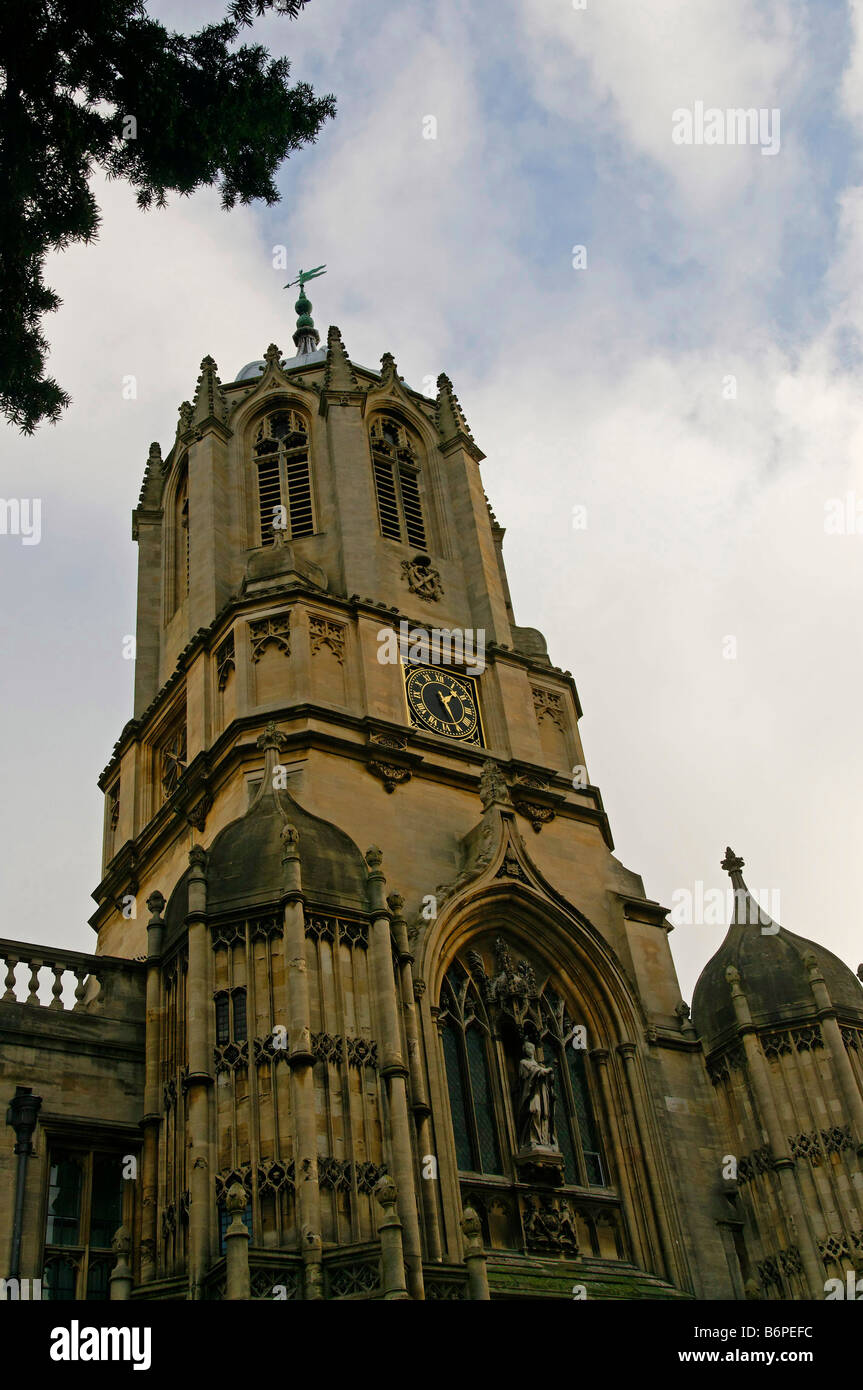 Tom Tower, Christ Church College di Oxford Foto Stock