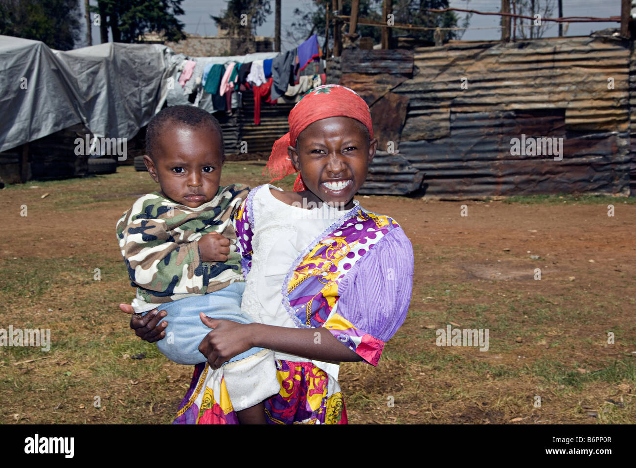 Elezione del Kenya sconvolgimento Foto Stock