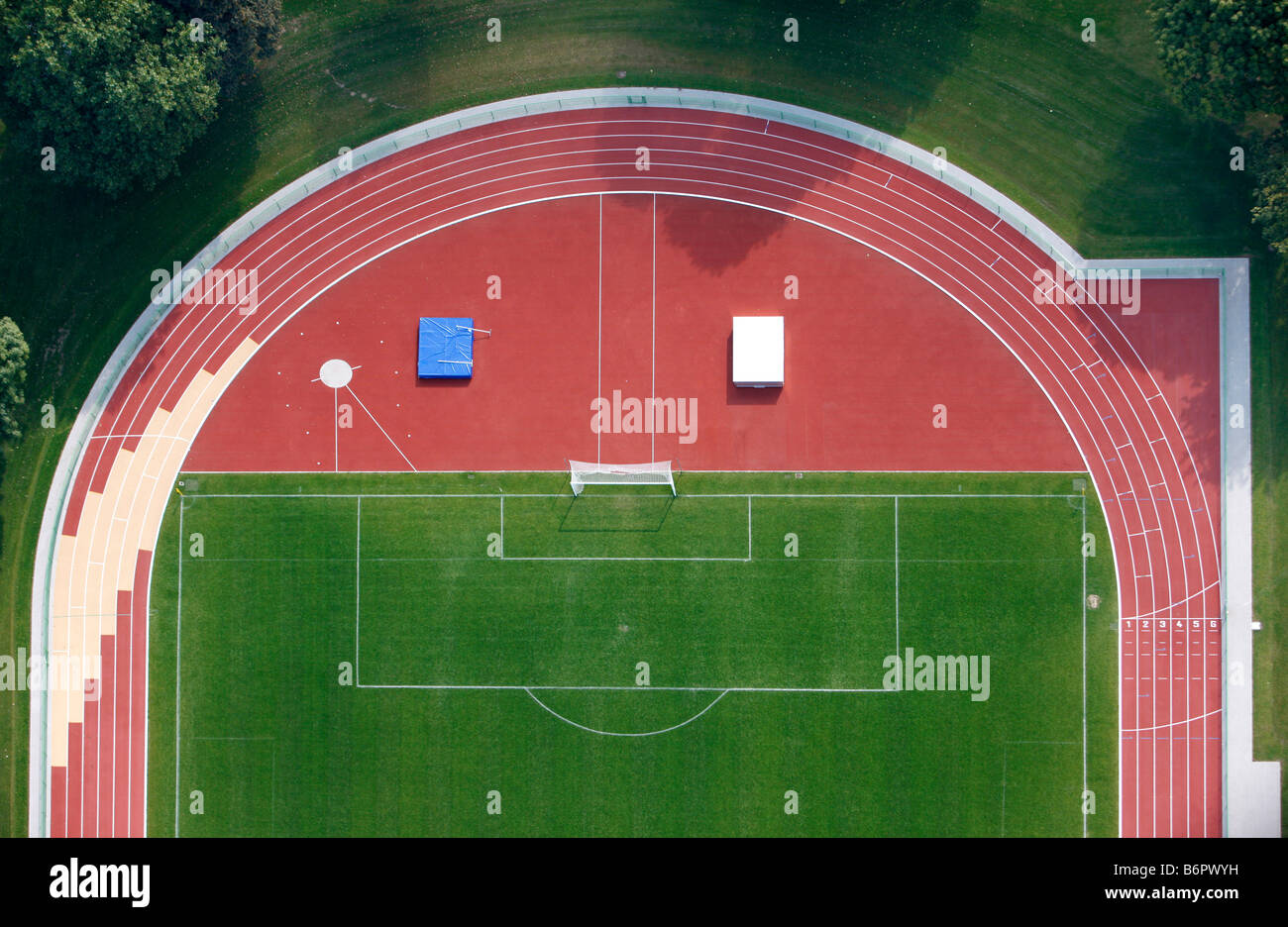 Gli sport di terra, Muenster, Germania Foto Stock
