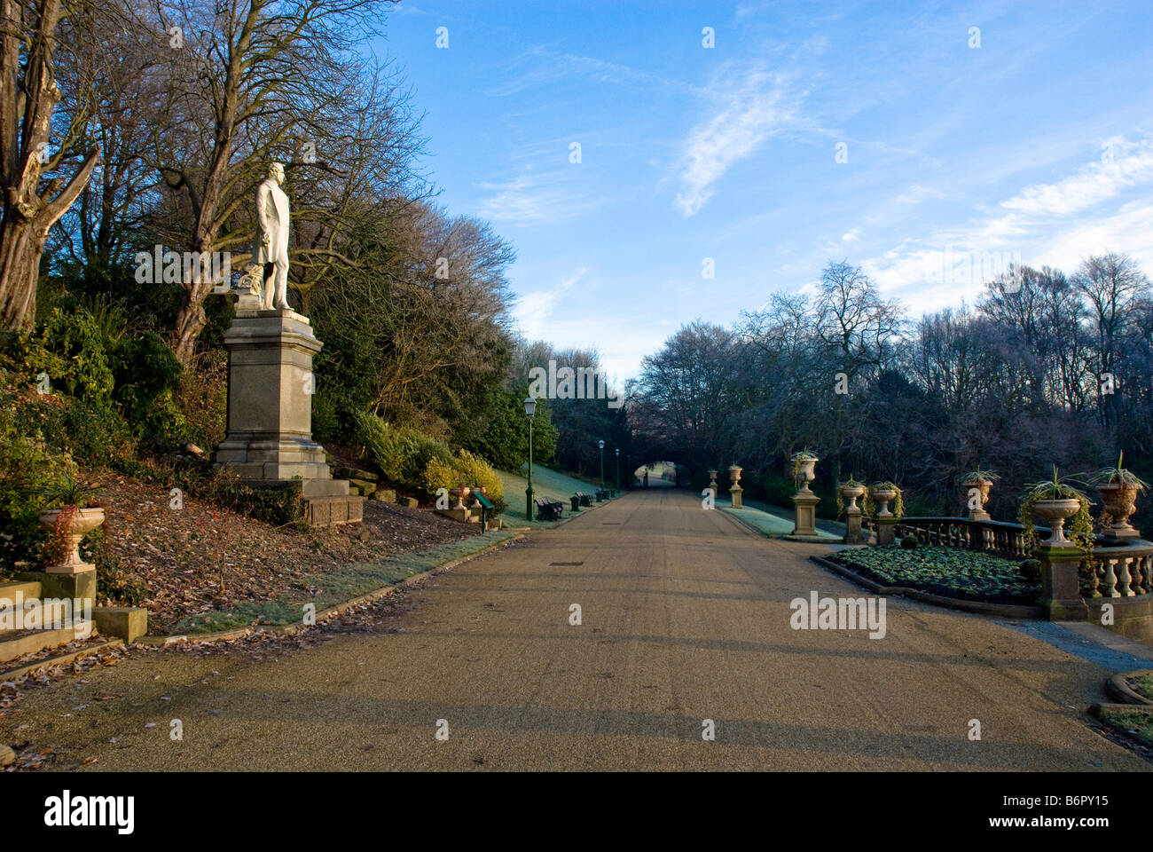 Avenham/Miller Park Preston Foto Stock