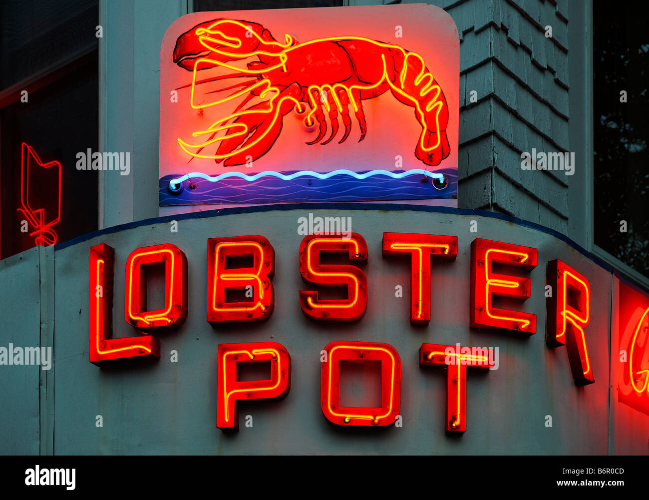 Il Lobster Pot Restaurant a provincetown cape cod ma Foto Stock