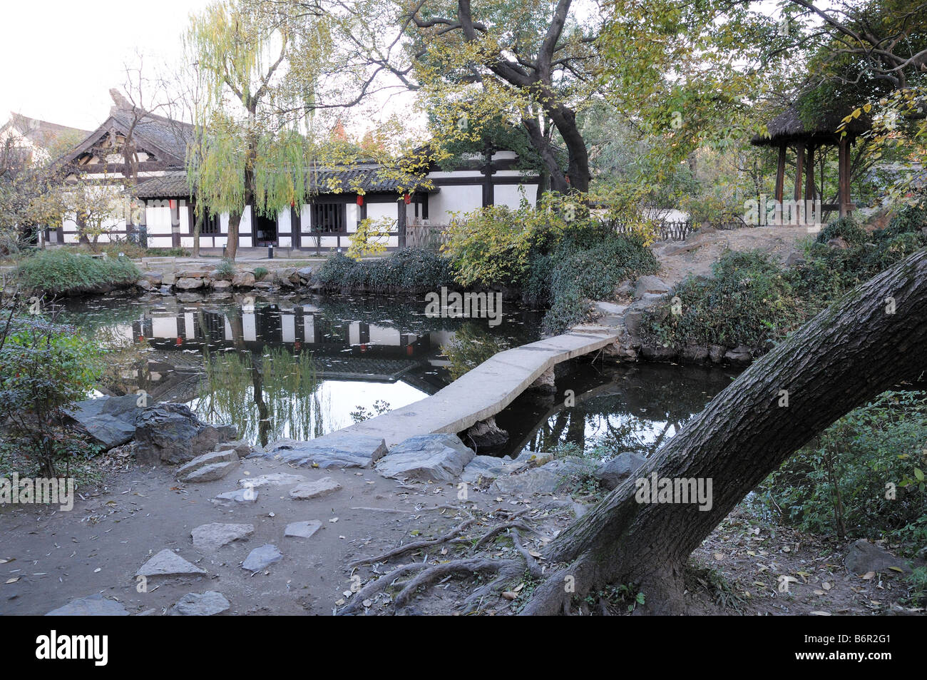 Shen giardino, Shaoxing, Cina Foto Stock