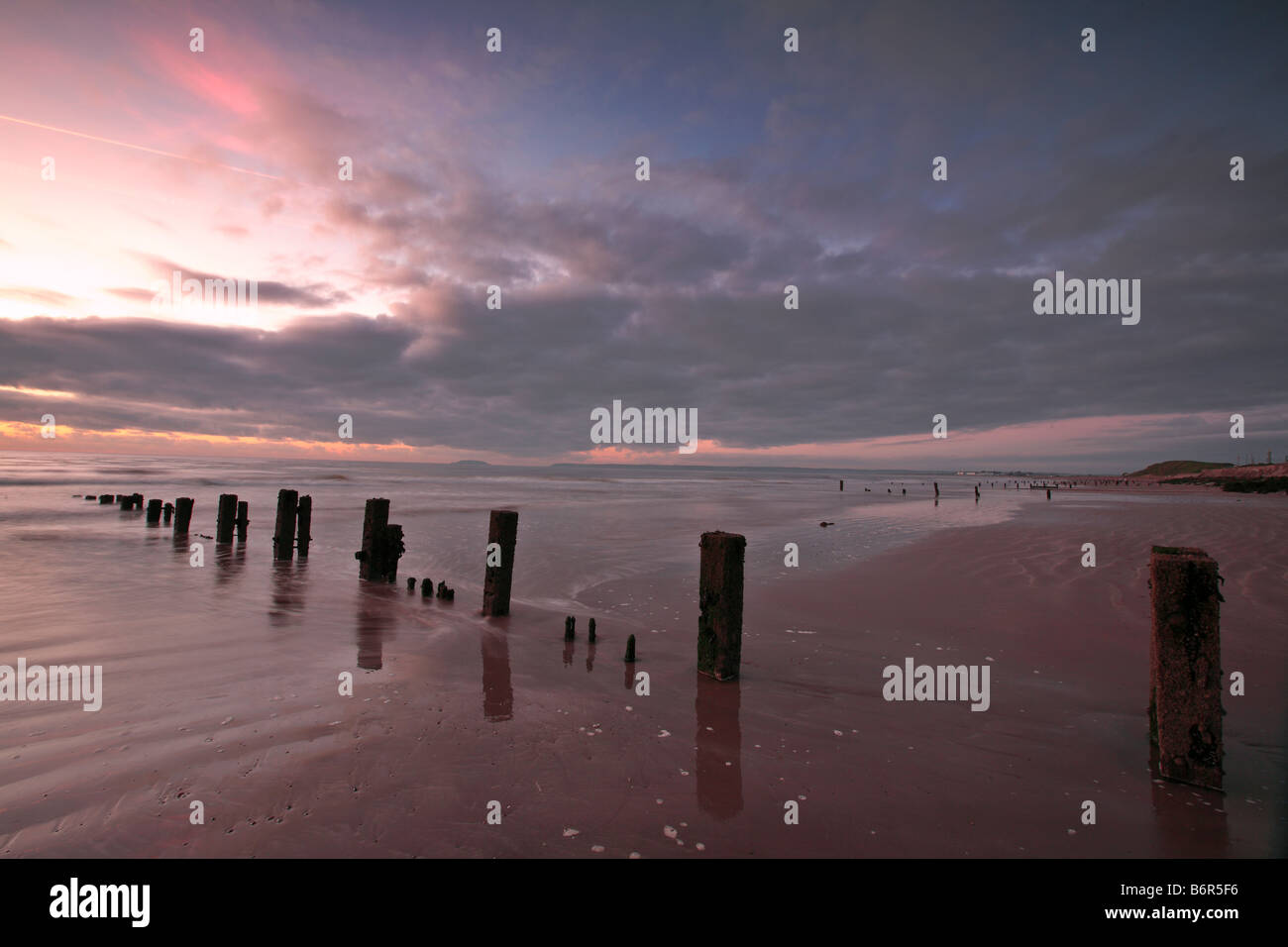 Spiaggia di Youghal Cork in Irlanda Foto Stock