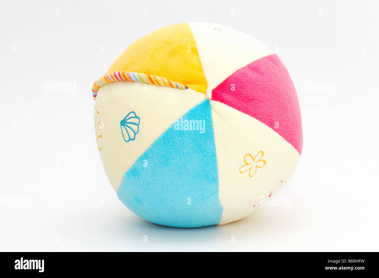 Soft palla colorata Foto Stock