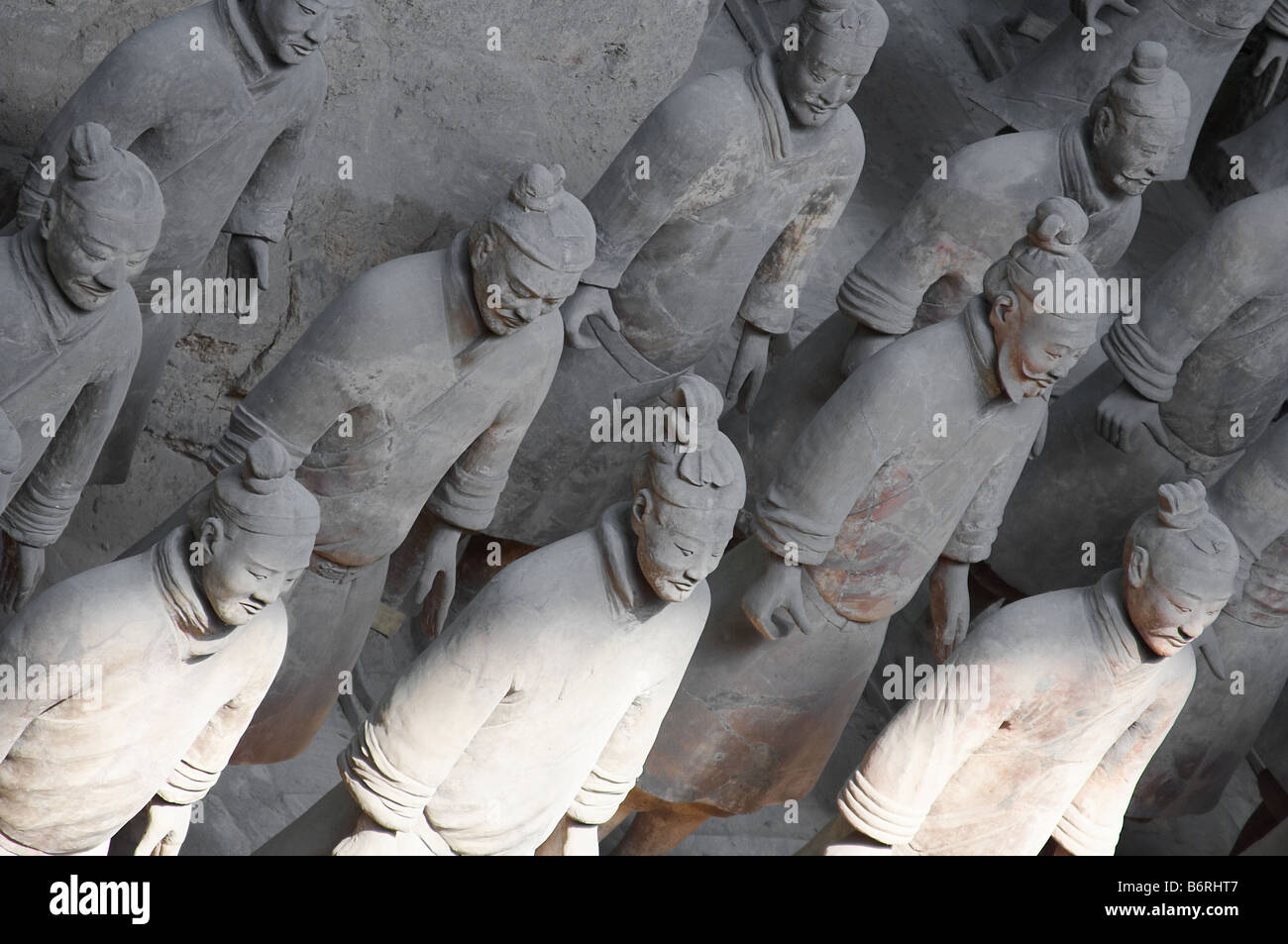 Esercito di Terracotta, Xian, Cina Foto Stock