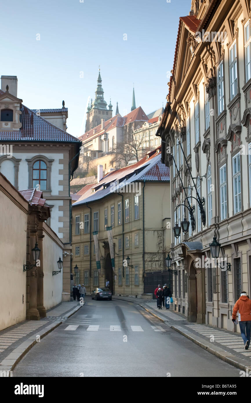Castello di Praga Foto Stock