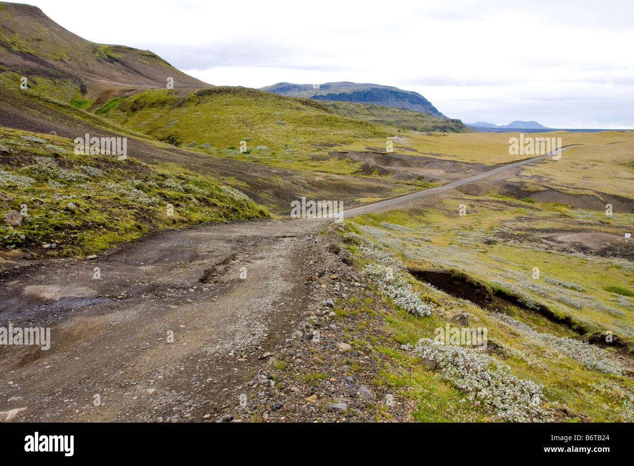 Road vicino al Forte Islanda Foto Stock
