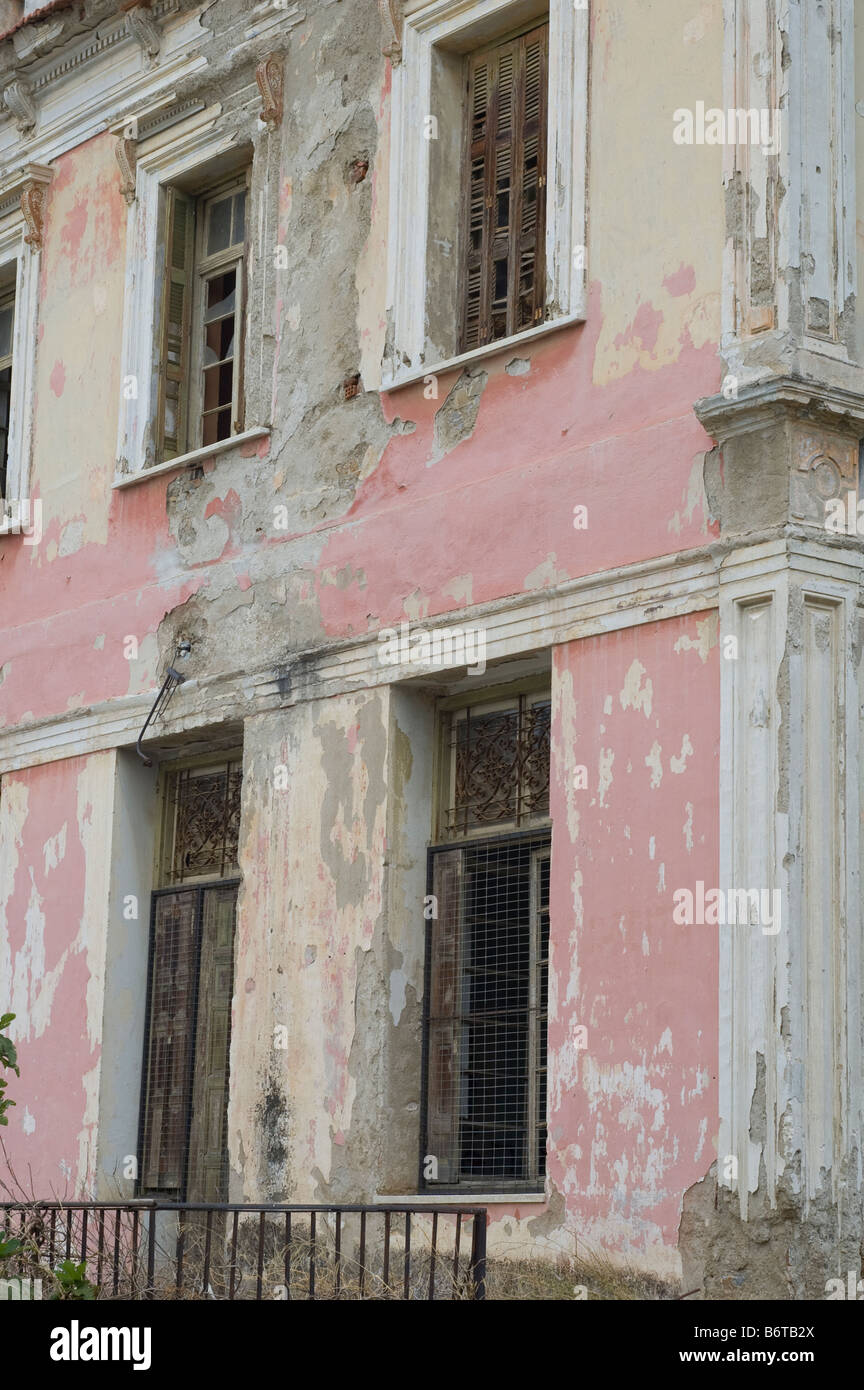 rovina in Grecia Foto Stock