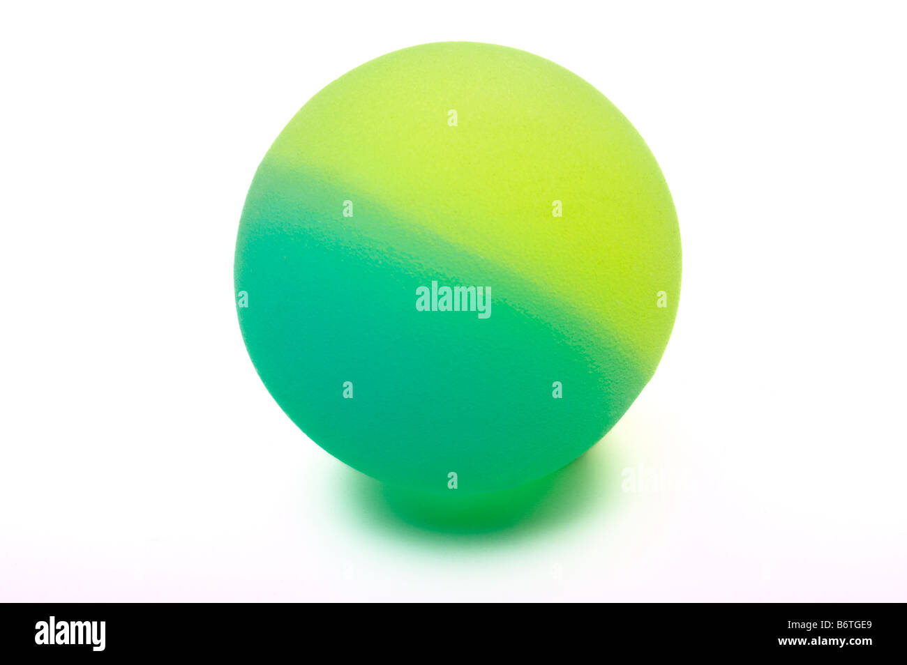 Giallo e verde a sfere di ghiaccio Foto Stock