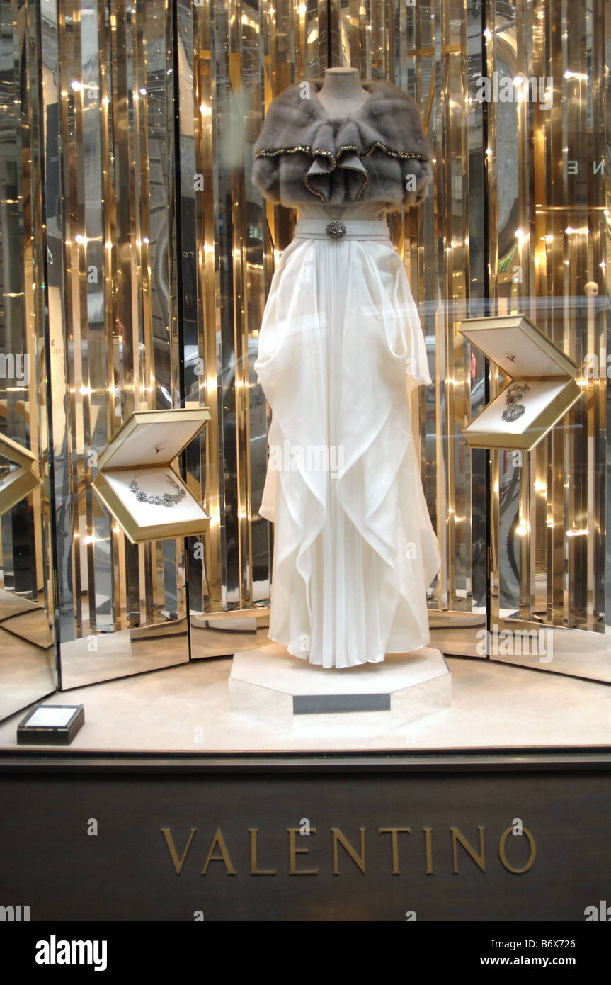 Valentino shop Via Montenapoleone Milano Foto Stock