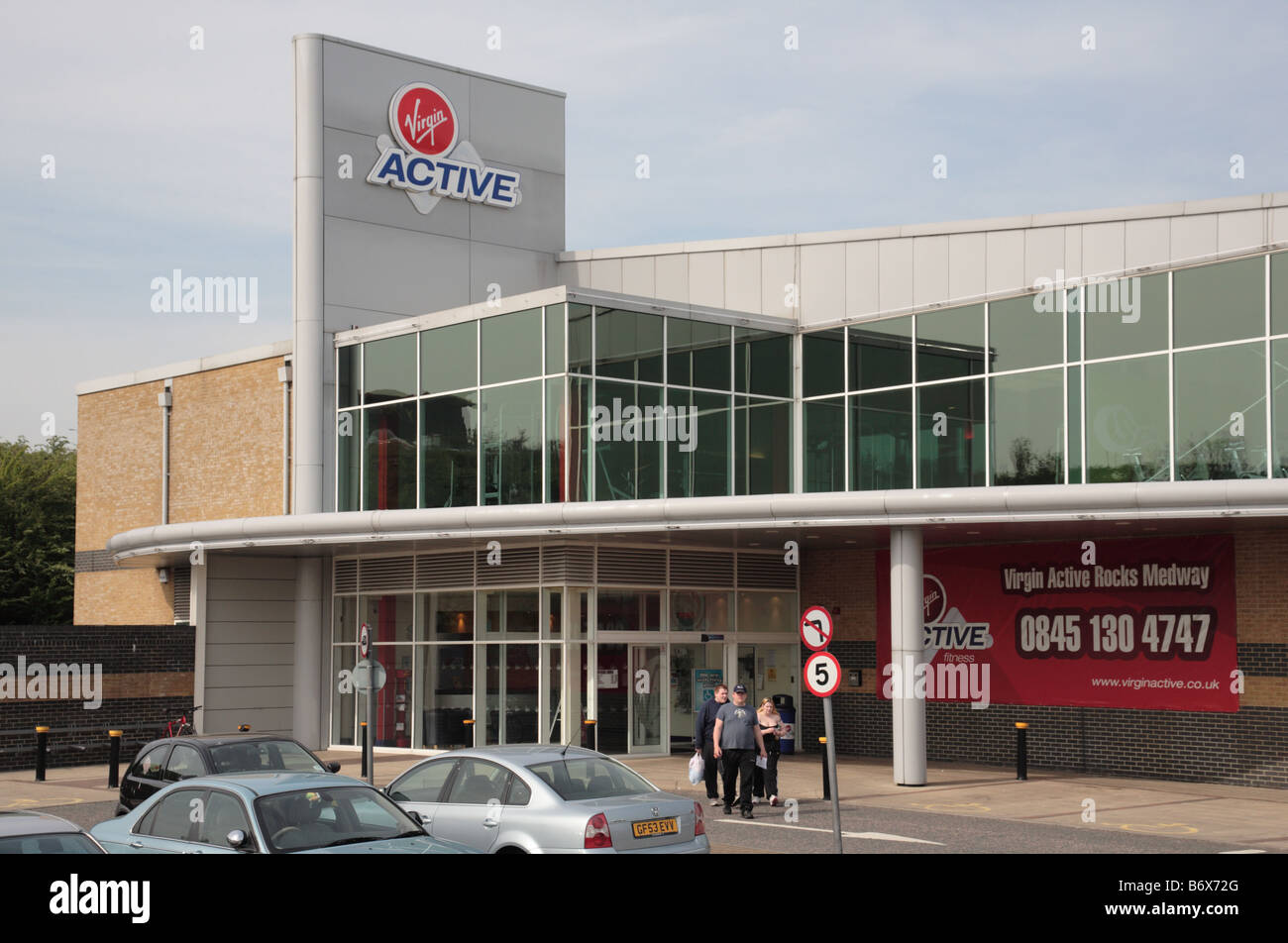 Virgin Active Fitness Club, Medway Valley Leisure Park, Rochester Foto Stock