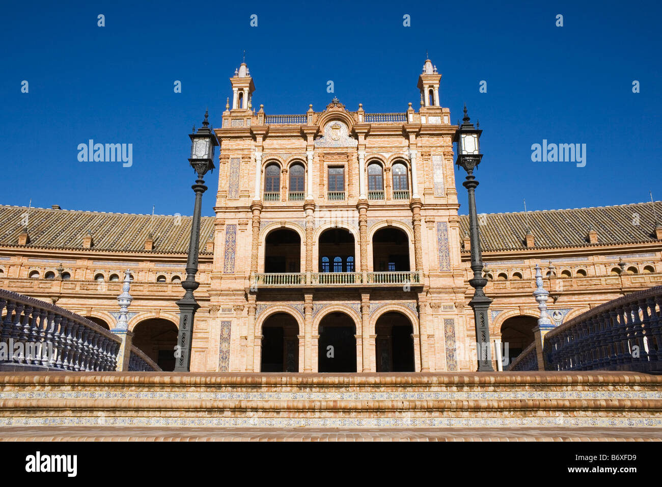 Siviglia Spagna Plaza de España Foto Stock