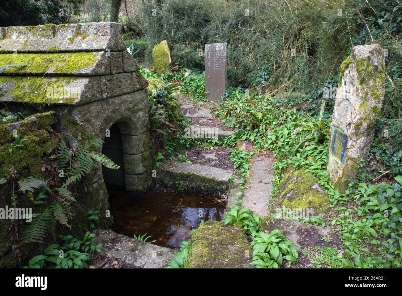 St keyne s ben looe cornwall Foto Stock