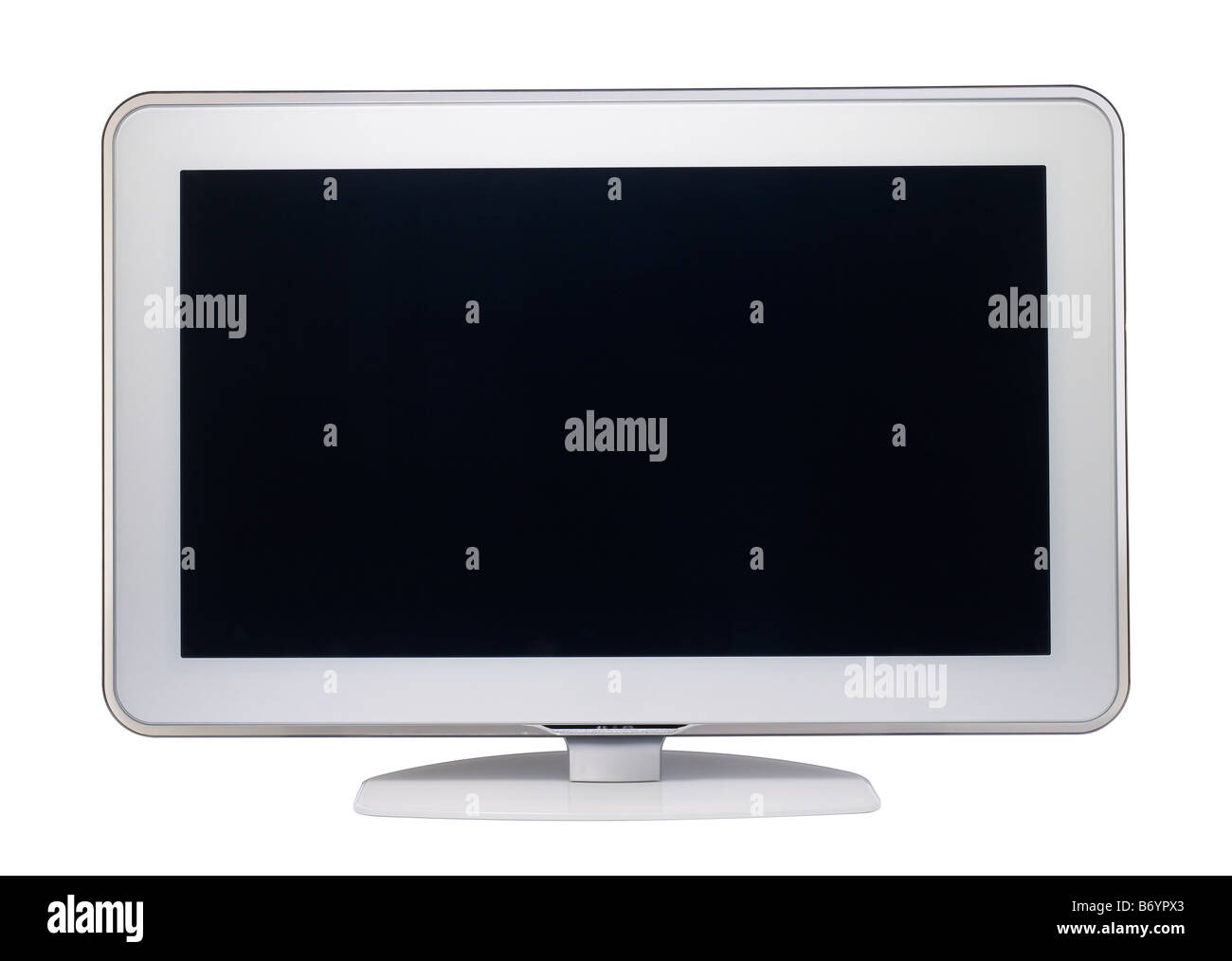Flat TV con schermo al plasma Foto Stock