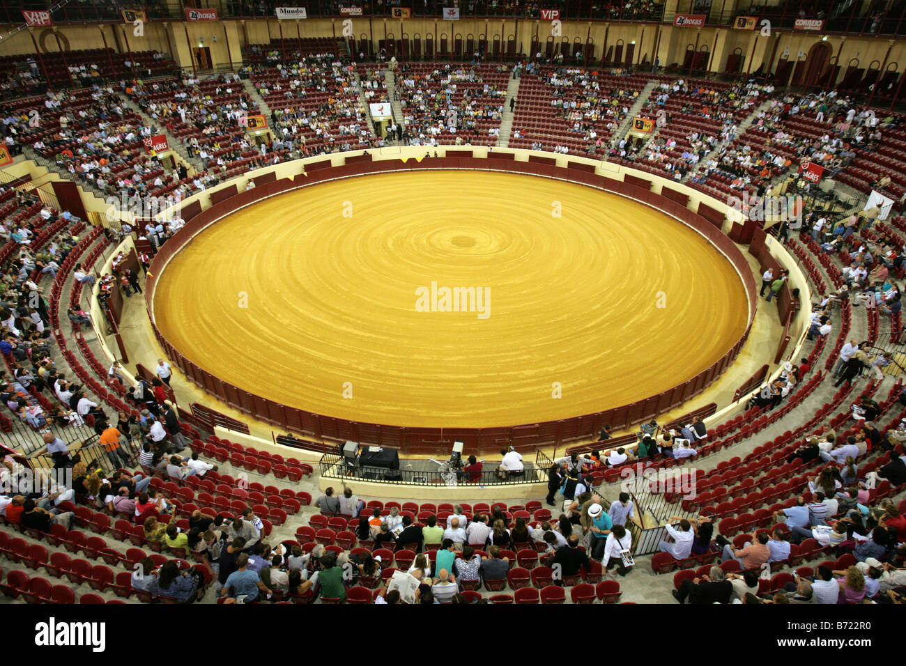 Campo Pequeno Arena, Lisbona, Portogallo. Foto Stock