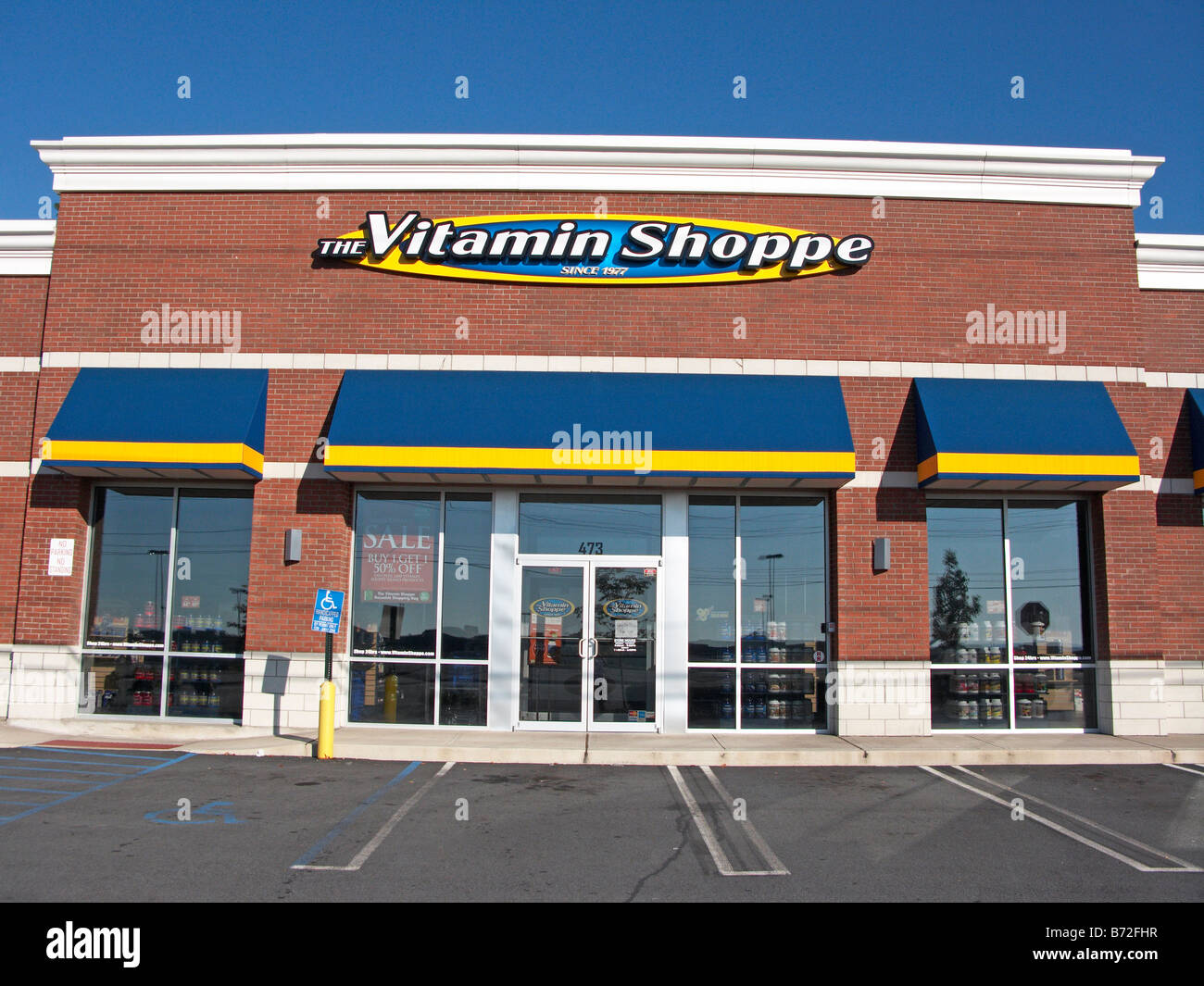 La vitamina shoppe Foto Stock