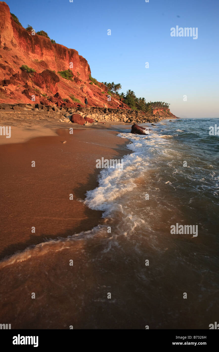 India Kerala Varkala Beach Foto Stock