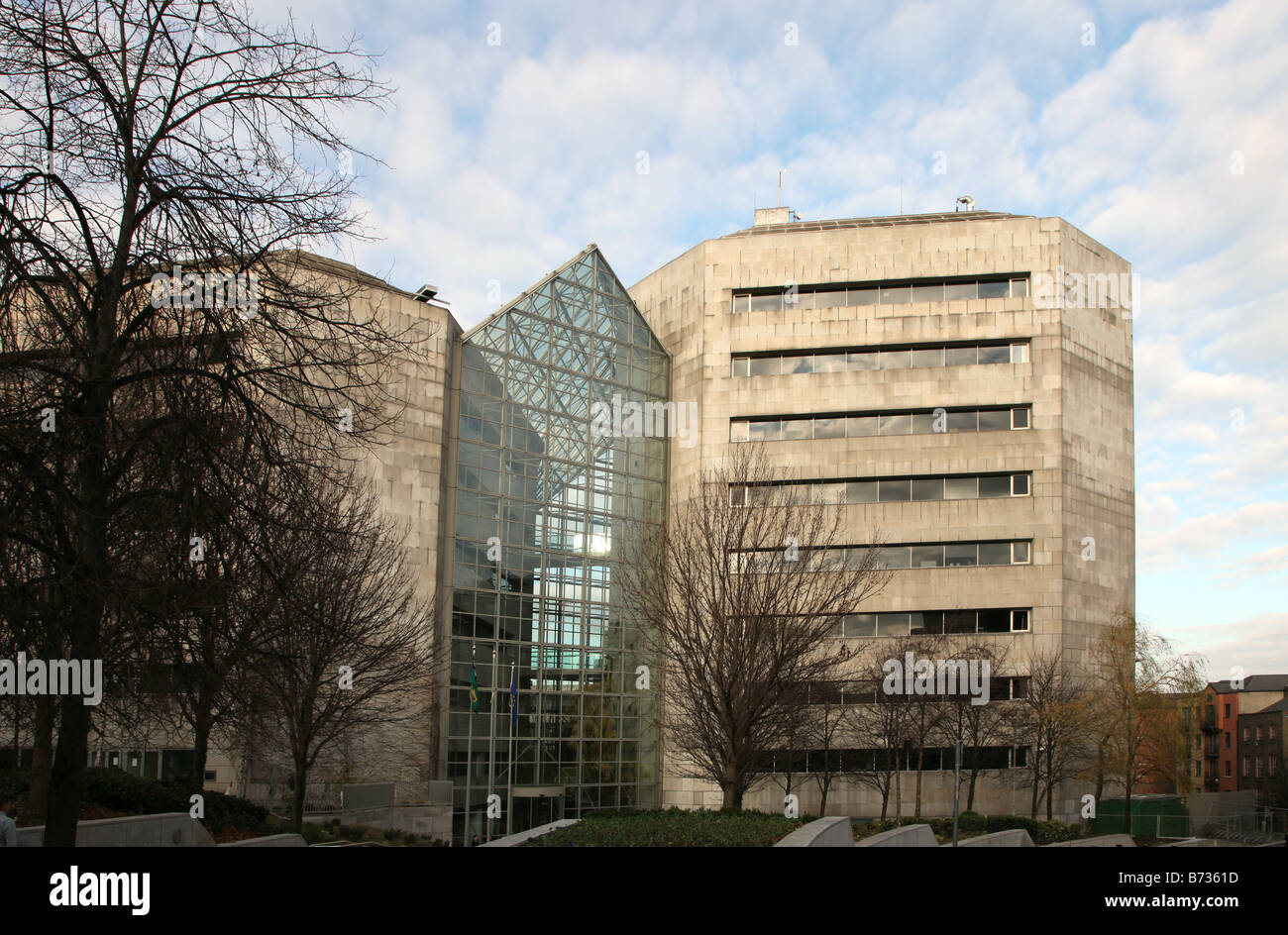 Consiglio municipale di Dublino Sud Uffici Quays Dublino Irlanda Foto Stock