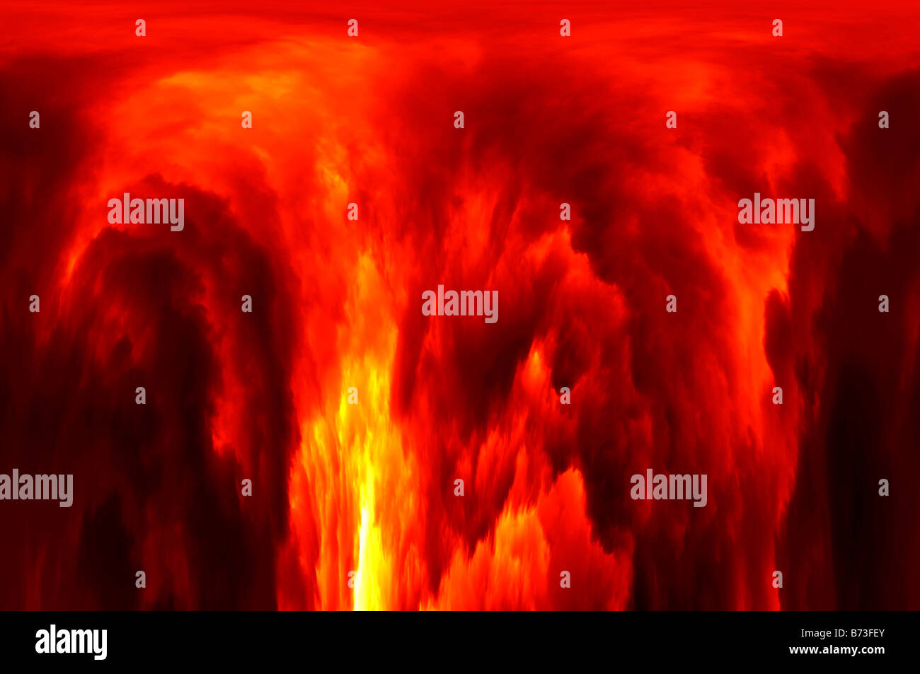 Scoppio - abstract colpo di fuoco e fiamme Foto Stock