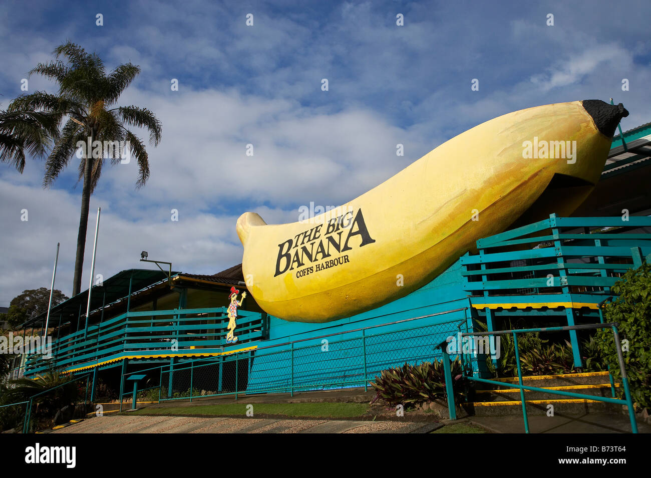 Il Big Banana a Coffs Harbour Nuovo Galles del Sud Australia Foto Stock