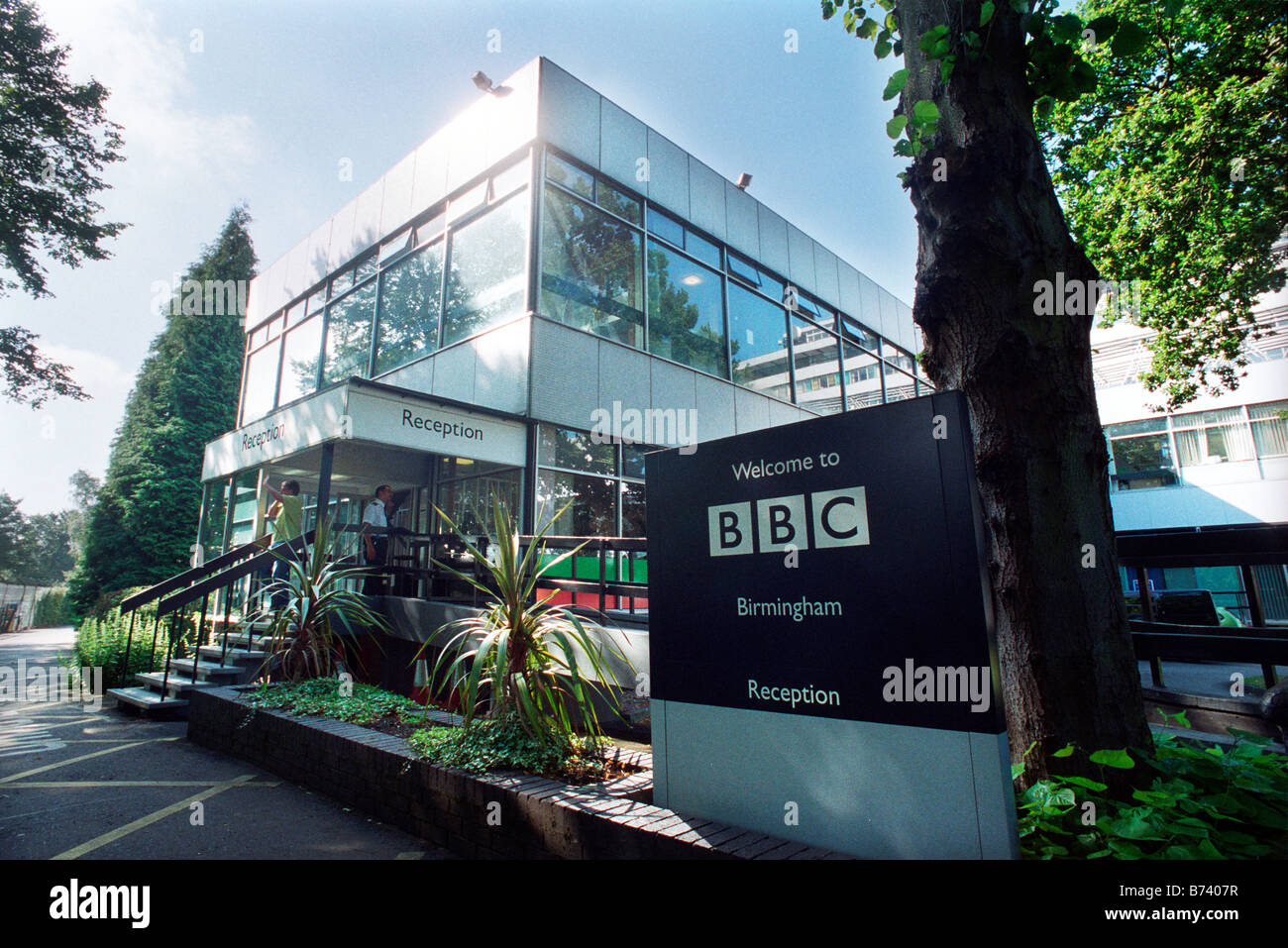 Il mulino di ciottolo BBC studios di Birmingham, ora demolito Foto Stock
