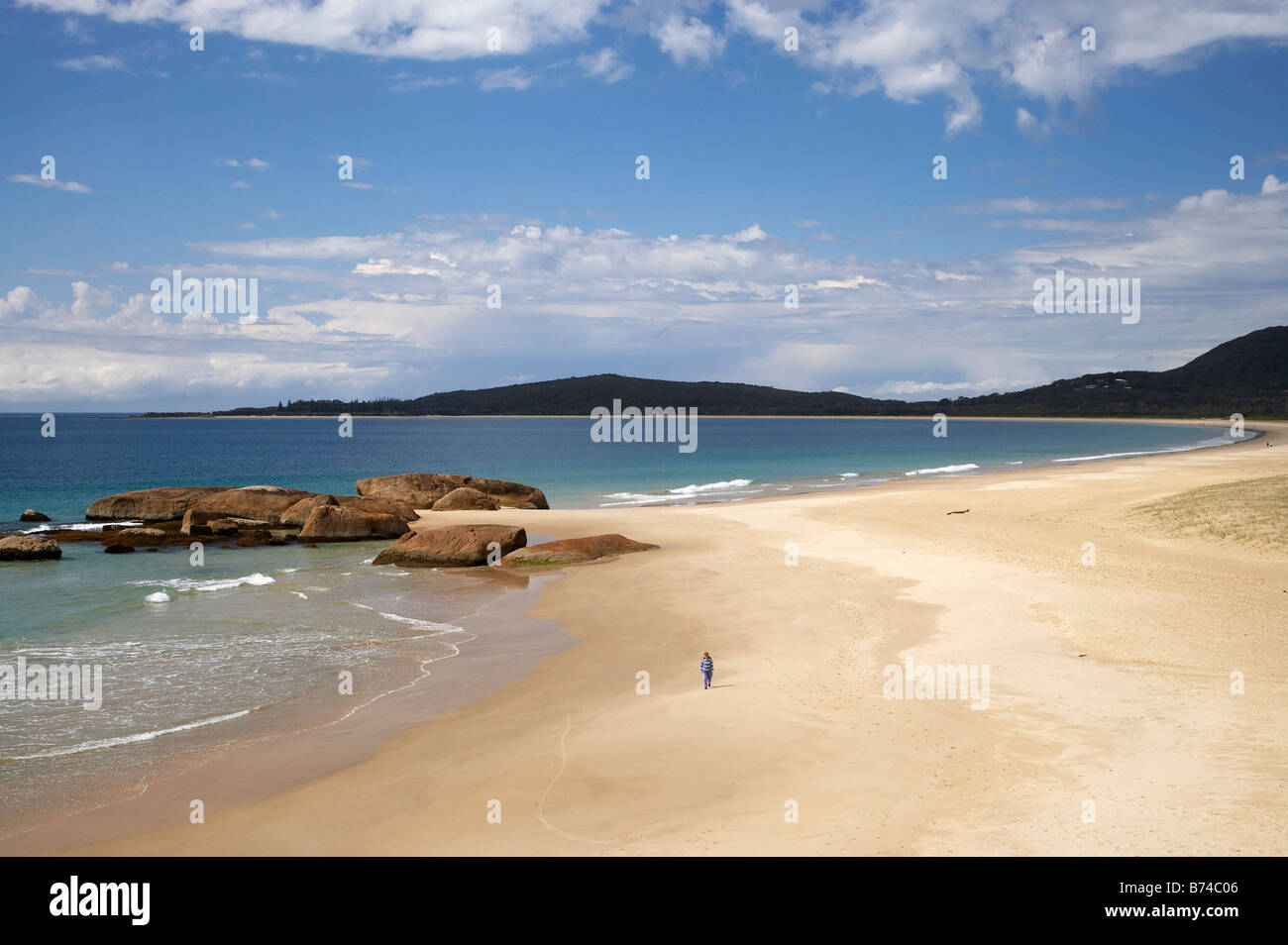 Beach South West Rocks Nuovo Galles del Sud Australia Foto Stock