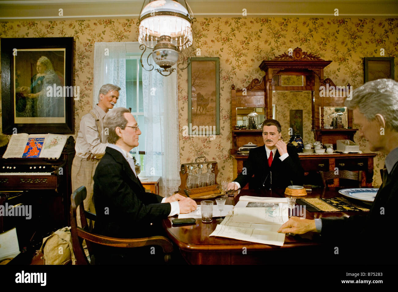 Nuova Zelanda, Isola del nord, Matakohe, Kauri Museum. Foto Stock