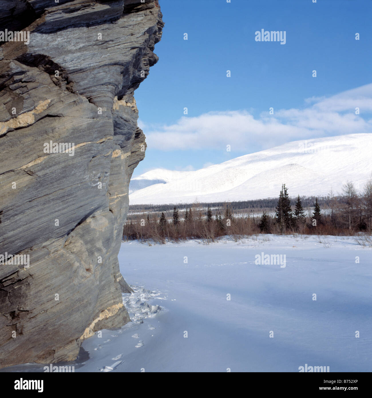 Gli Urali polari, Russia. Foto Stock