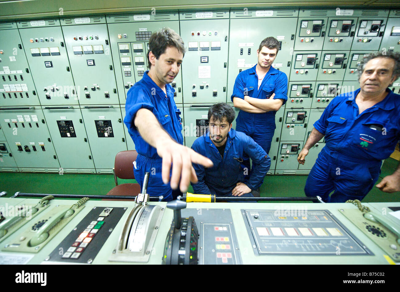 Portarinfuse sul Northsea Foto Stock