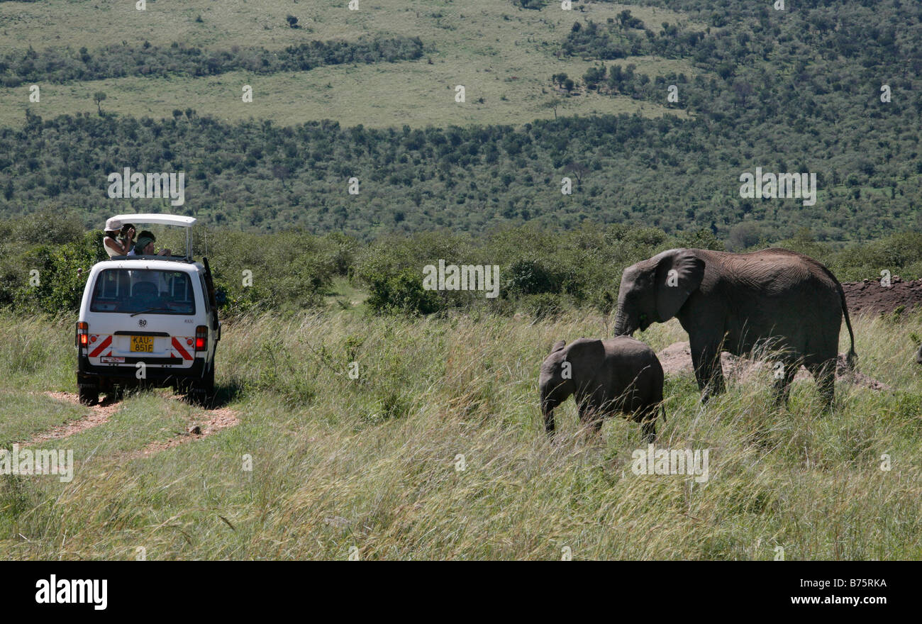 Kenya Massai Foto Stock