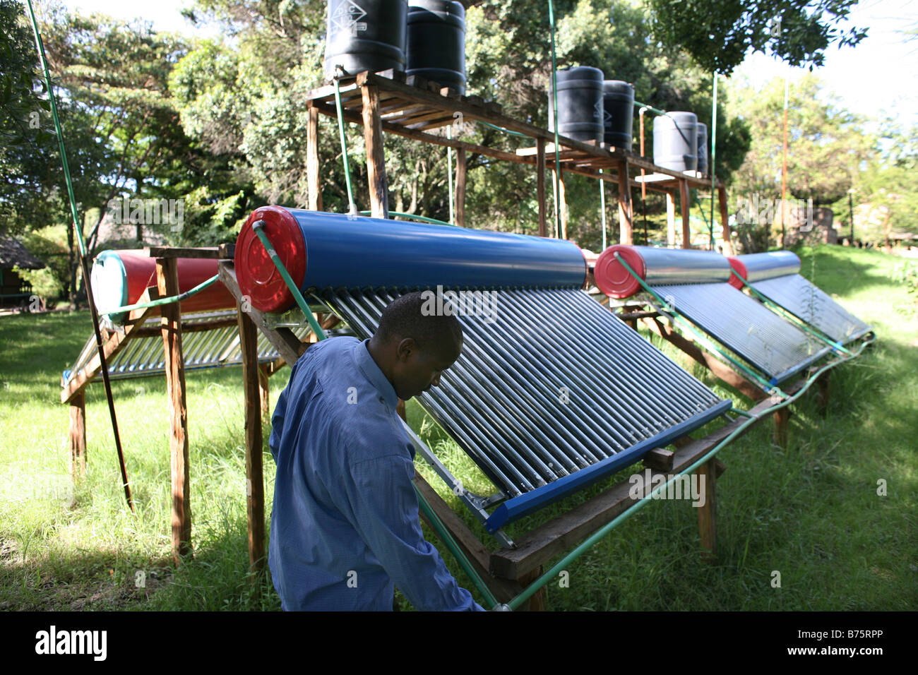 Kenya Massai Foto Stock