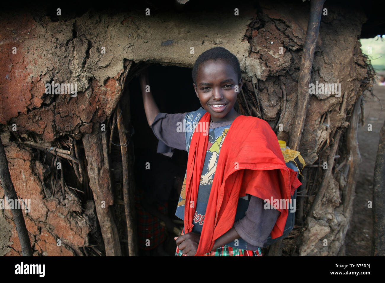 Kenya Massai Foto Stock