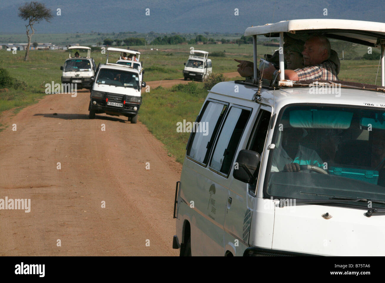 Kenya Massai Foto Stock