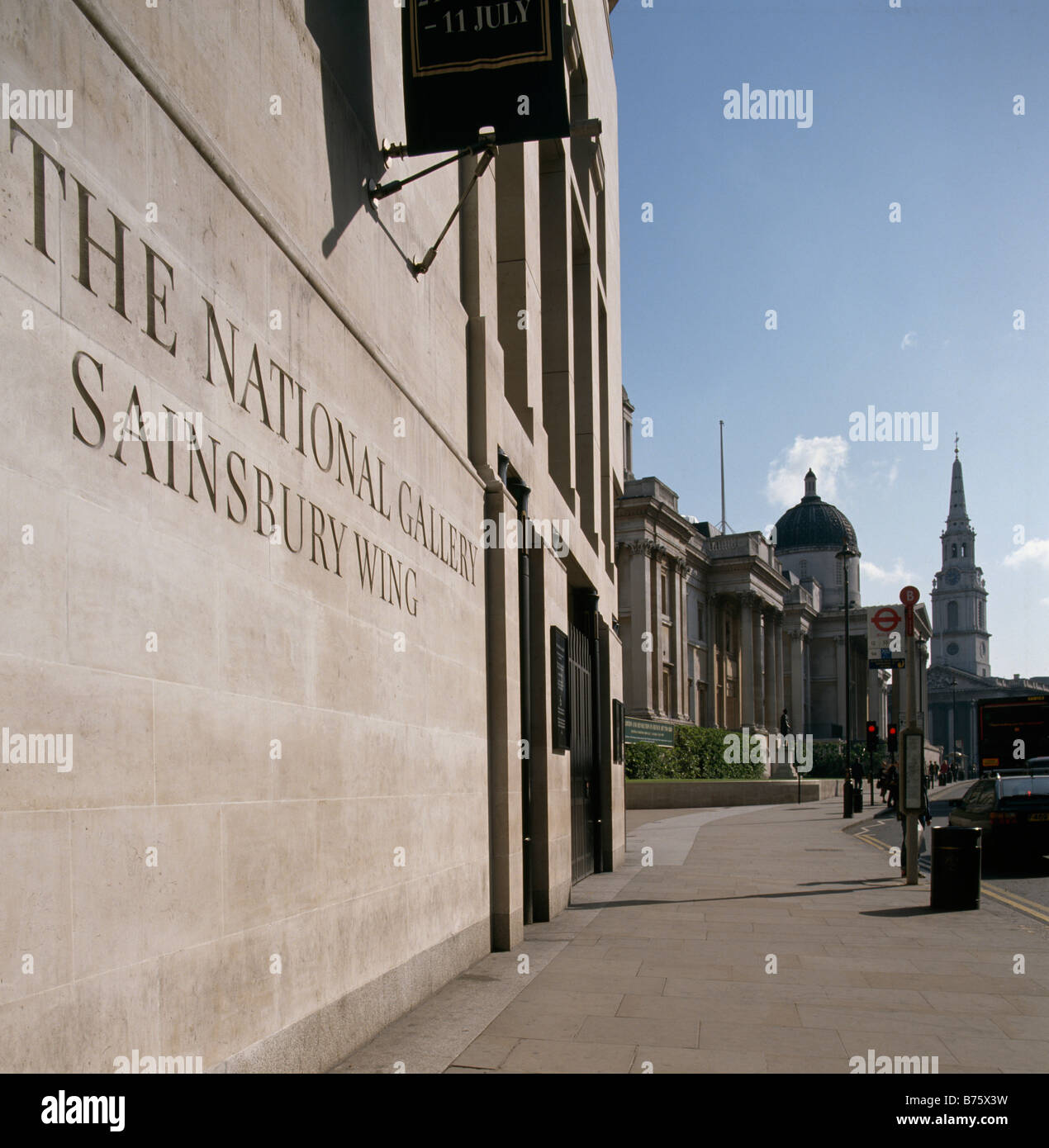 Galleria Nazionale Sainsbury Wing Foto Stock