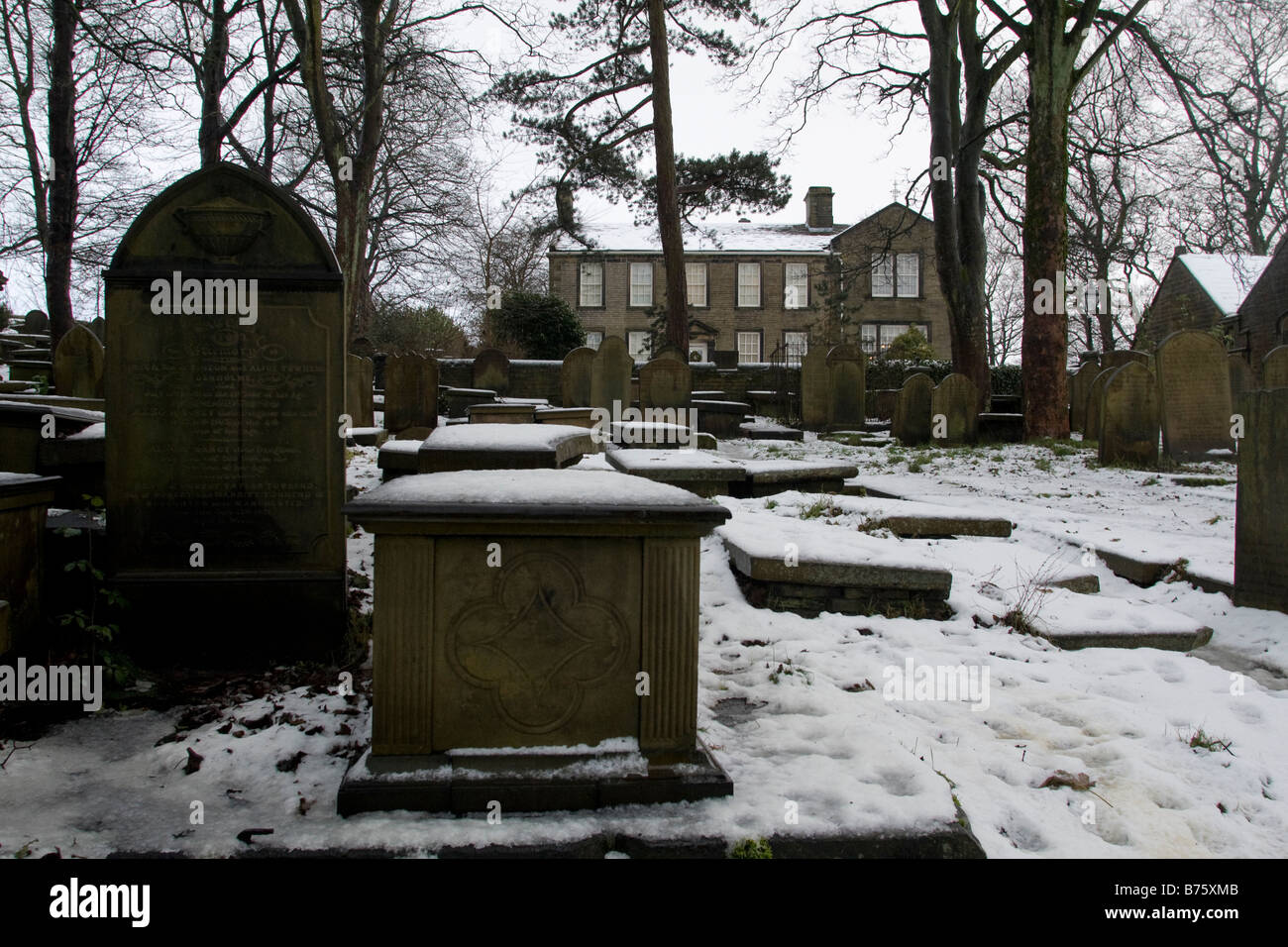 Bronte Parsonage Museum Foto Stock