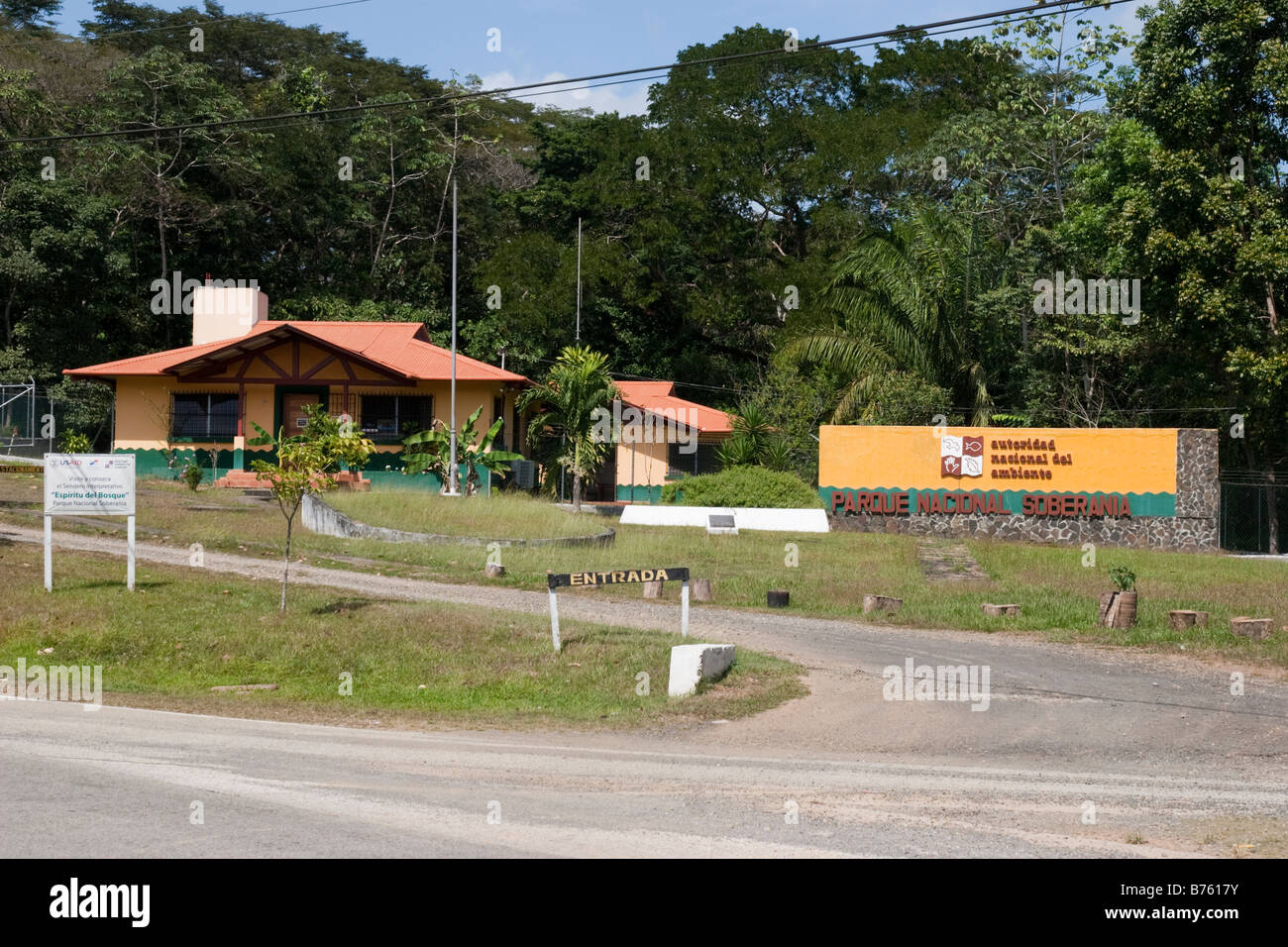 Parque Nacional Soberania. Città di Panama, Repubblica di Panama, America Centrale Foto Stock