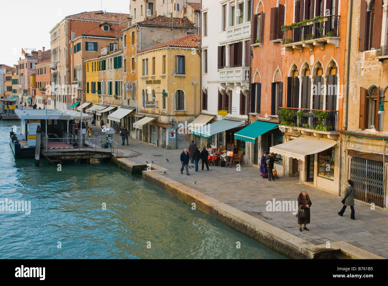 Canele di Cannaregio canal nel sestiere di Cannaregio a Venezia Italia Europa Foto Stock