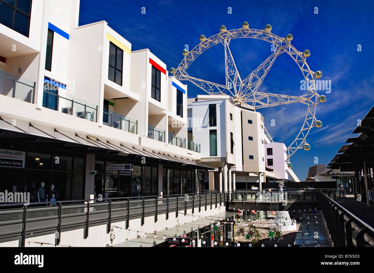 Melbourne Docklands / appartamenti moderni in 'Harbour Town'.Melbourne Victoria Australia. Foto Stock