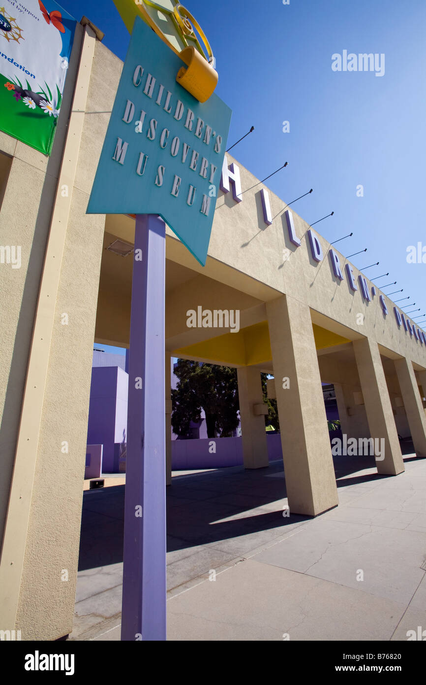 Per i bambini il museo di scoperta, San Jose, California, Stati Uniti d'America Foto Stock