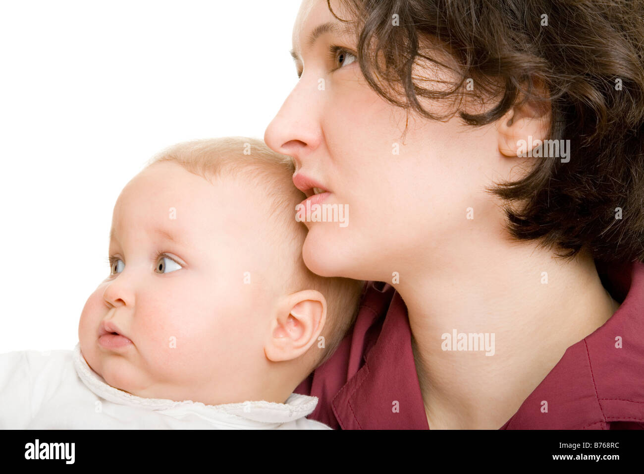 Madre con bambino Foto Stock