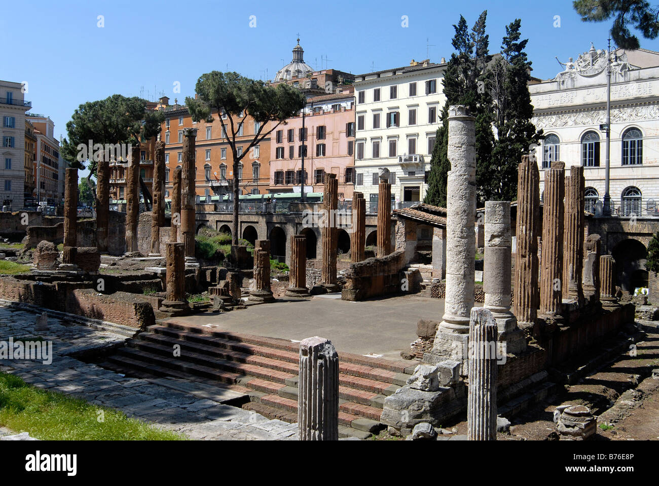Aera Sacra di Largo Argentina, Roma, Italia Foto Stock