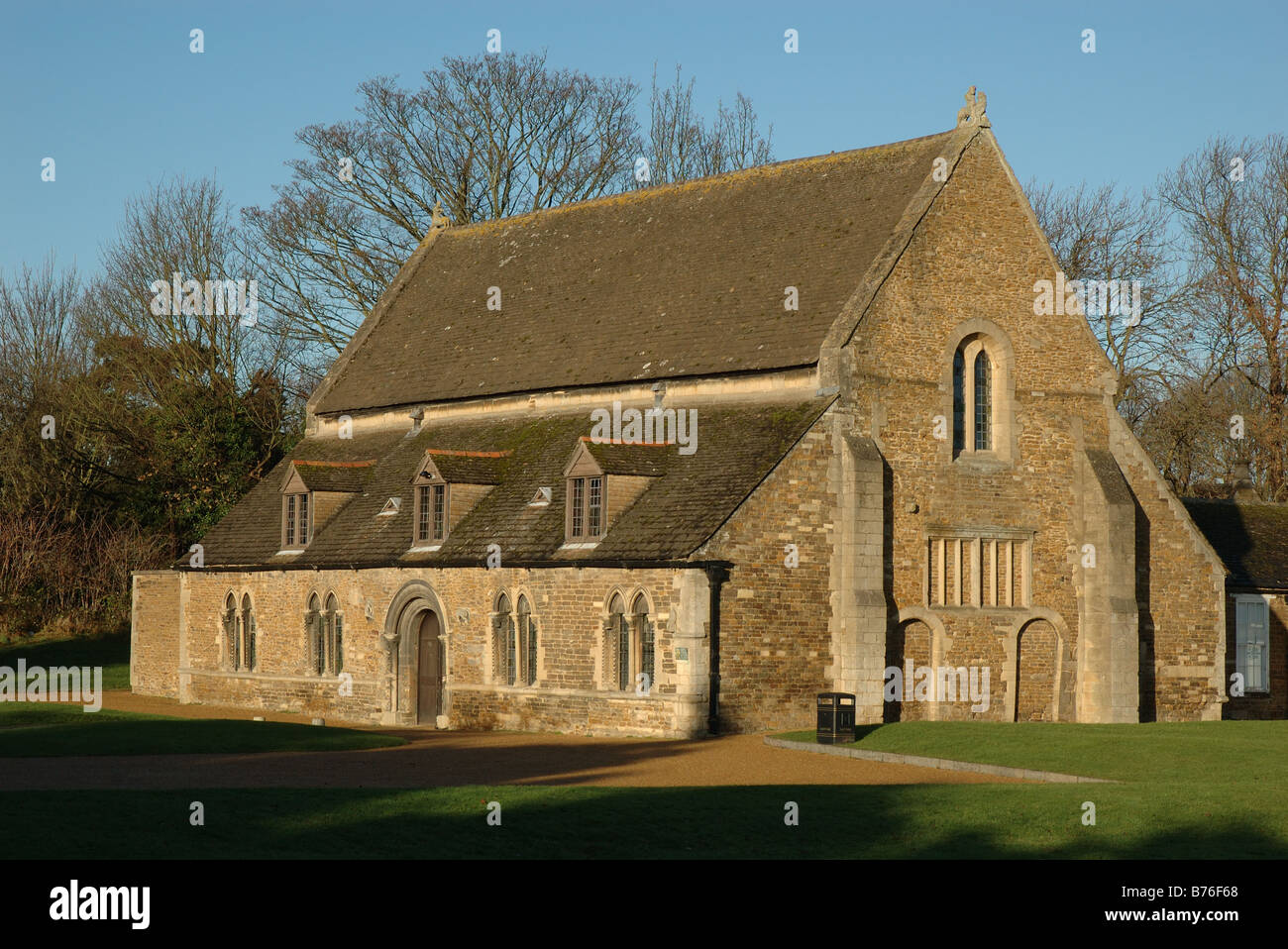 Il castello di Oakham, Oakham, Rutland, England, Regno Unito Foto Stock