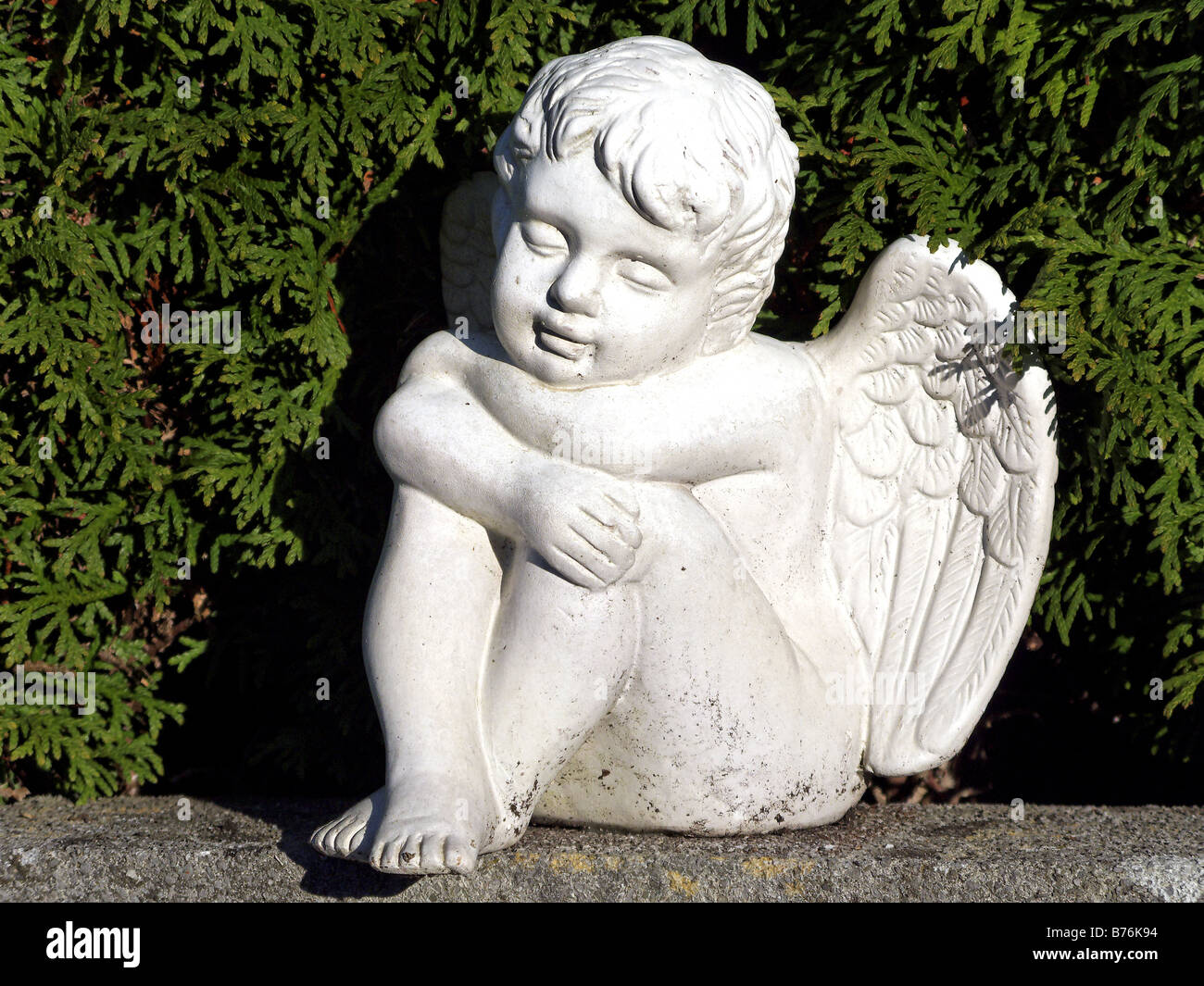 Angelo bianco ornamento Foto Stock