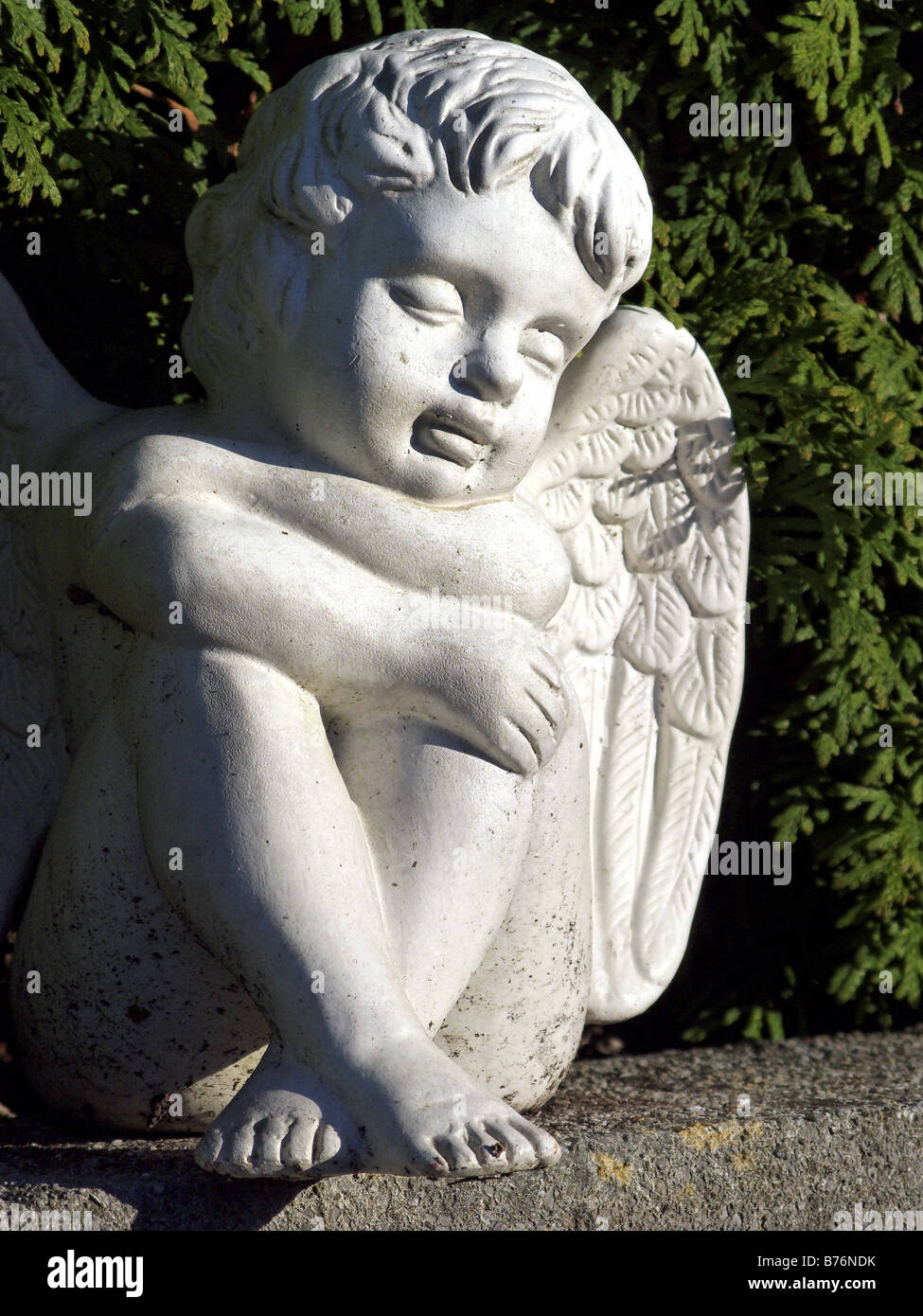 Angelo bianco ornamento Foto Stock