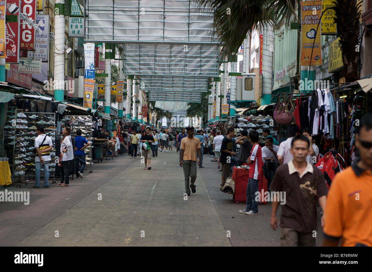 Petaling Street in Kuala Lumpar Malaysia Foto Stock