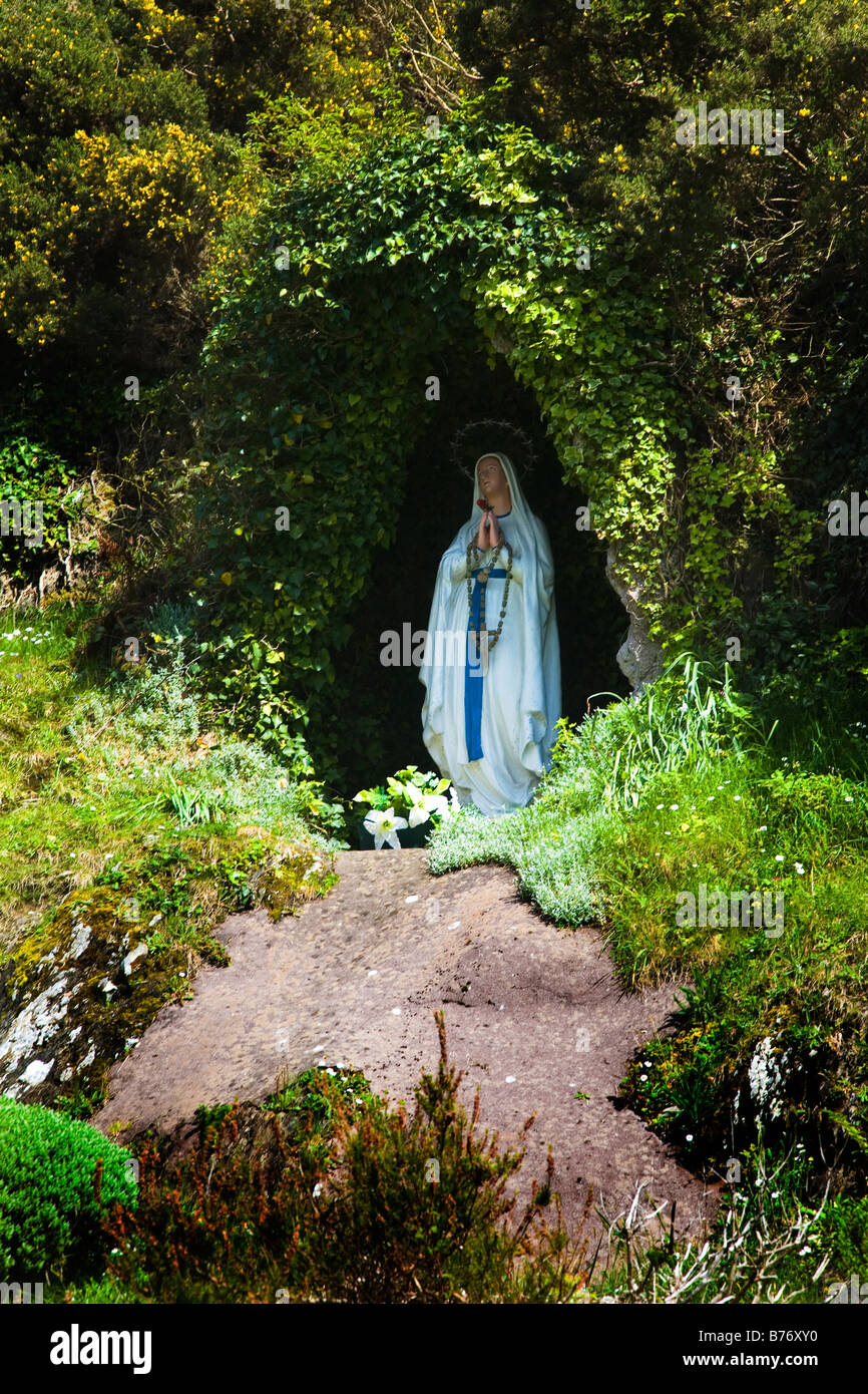 Ballinspittle Ballinspittle Santuario dell'apparizione di Lourdes, West Cork in Irlanda. Foto Stock