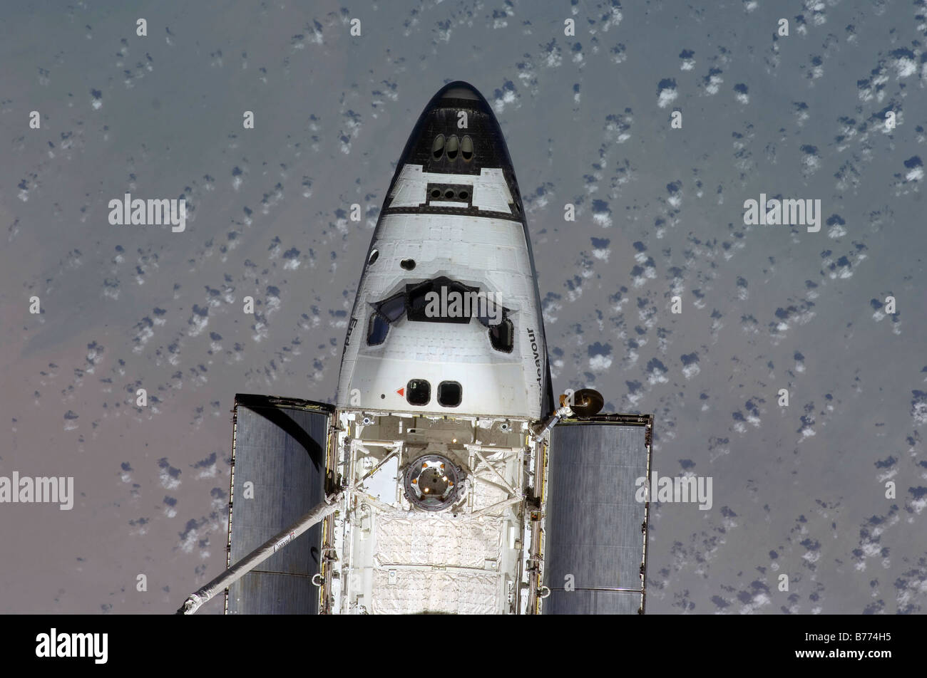 Lo Space Shuttle Endeavour Foto Stock