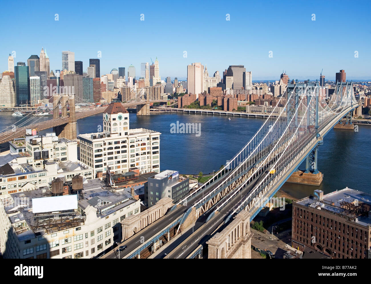 Vista della città di New York Foto Stock