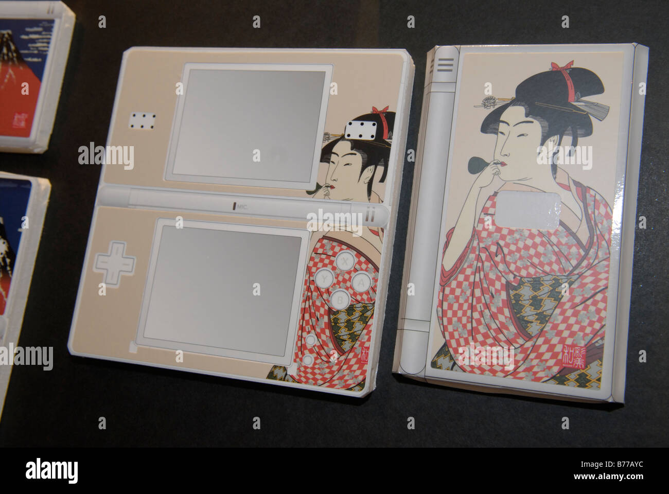 Stile giapponese Nintendo DS copre al Tokyo Game Show 2008, Tokyo, Giappone. Foto Stock